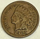 1903 Philadelphia Mint Indian Head Cent