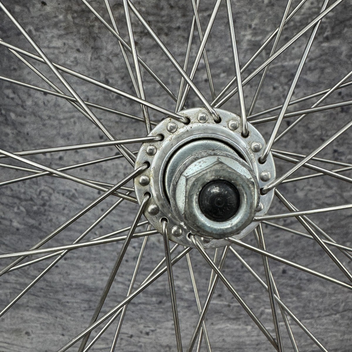 Demolition Zac 20in BMX Wheelset 48H 3/8 Axle Silver Rims 2.40