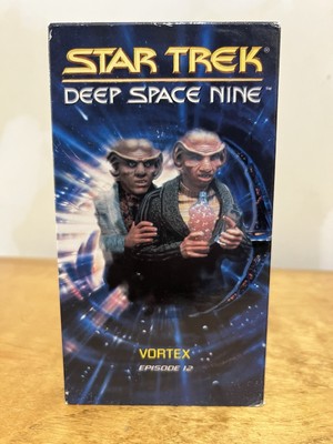 Star Trek Deep Space Nine Episode 12 Vortex VHS Tape Slipcase RARE OOP Sci Fi