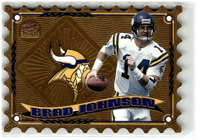 #ad 1997 Pacific Revolution #18 Brad Johnson Air Mail Die Cuts $4.99