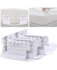 breakdark Bed Sheet Holders for Corners, Adjustable Lock Sheet Holders,...
