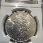 VIDEO 👀🔥GORGEOUS 🔥1884 O  MORGAN SILVER DOLLAR COIN $1 Old Fatty NGC MS 64
