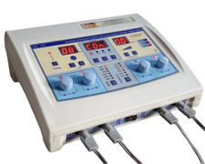 4 Channel TENS  1MHz Ultrasound Therapy Machine Portable Pain Relief Clinic Use