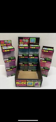 Lot of 12 Nee Doh Nice Cube - Super Solid Squish! Pink Purple Blue - NeeDoh NEW