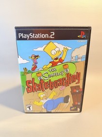 Simpsons Skateboarding (Sony PlayStation 2 PS2) CIB - Pristine Condition
