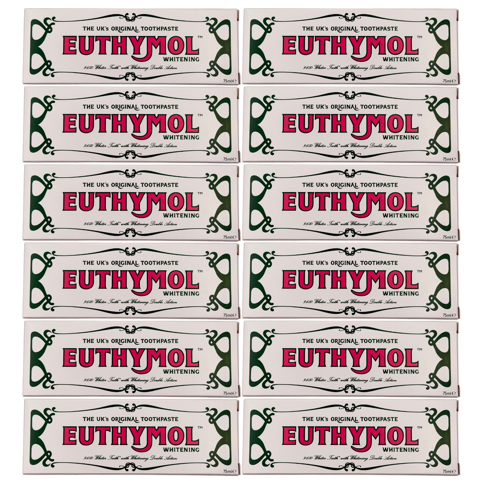 Euthymol Whitening Toothpaste 75ml - 6 Pack - Image 8