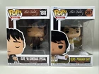 Funko Pop! Elvis Presley 1968 Comeback Special Vinyl Figure #188 & #287 Lot