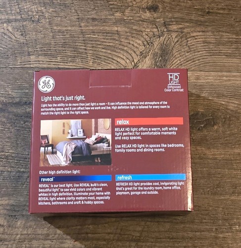 GE Relax 6-Pack 65 W Equivalent Dimmable Soft White Br30 LED Light Fixture Li... - Picture 3 of 4