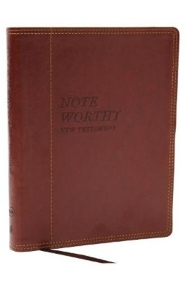 Thomas Nelson NoteWorthy New Testament: Read and Journal Through (Leather Bound)