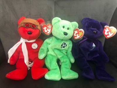 Ty Beanie Babies Collection Bären  mit Tags,  Sammlerstücke, unbespielt