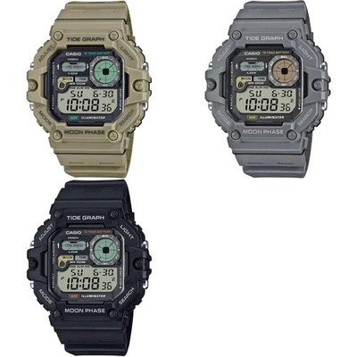CASIO Digital Herrenuhr Tide Graph Moon Data WS-1700H Serie Fr Japan