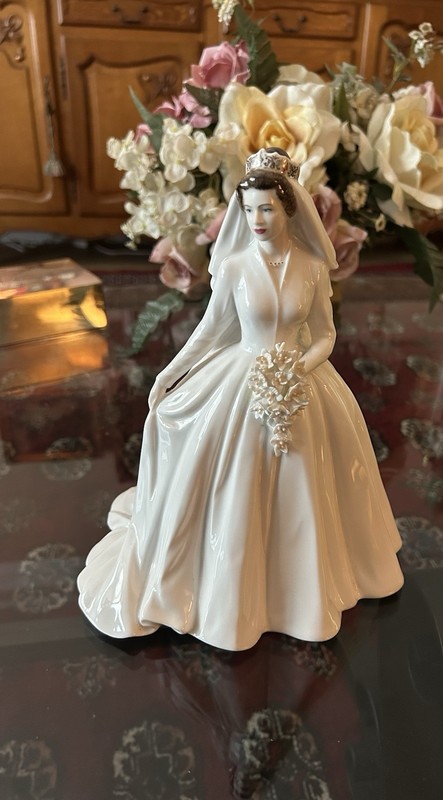 Coalport Reduced. Rare Figurine HRH Princess Margaret The Countess Of Snowden.