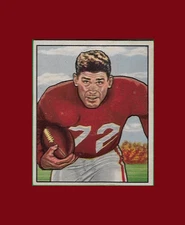 1950 Bowman #143 Norm Standlee (RC) (NM) San Francisco 49ers