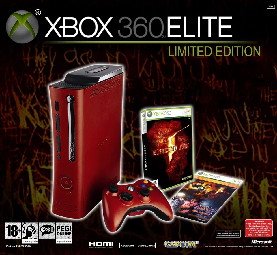 PRINTABLE BOX Xbox 360 - RESIDENT EVIL SET - Printable Sticker - Do Your Own Box - Image 3 of 3