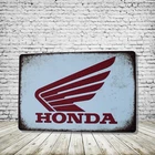 Honda Vintage Style Tin Metal Bar Sign Poster Man Cave Collectible New