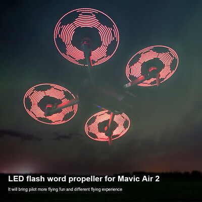 2pcs Leucht LED Light Flash Propeller Prop für DJI Mavic Pro RC