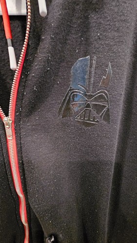 Disney Star Wars Darth Vader Zip Up Hoodie Gr. XL "Luke I Am Your Father!" Gebraucht - Bild 5 von 8