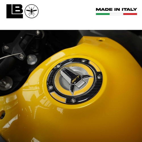 Adesivo 3D Protezione Tappo Serbatoio moto compatibile con QJ Motor SVT 650 X - Foto 4 di 9