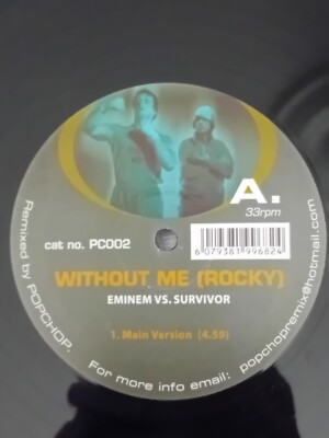  Without Me (ROCKY)  - EMINEM V SURVIVOR - 12'' 