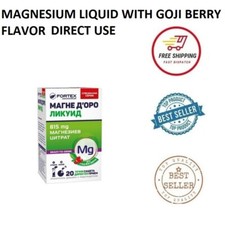 Magnesium Magne Doro Liquid Direct Use Anti-Stress Muscle Cramps with Goji Berry