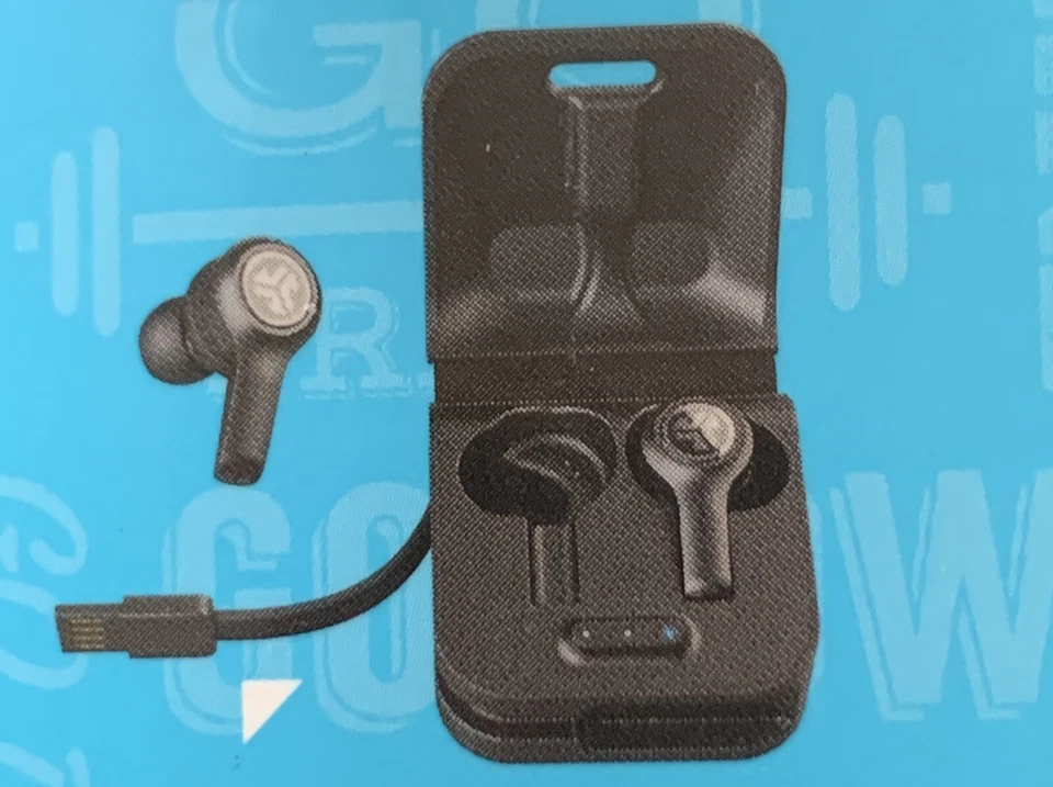 JLab JBuds Air Excecutive True C3 Calling Wireless Earphones - Black - Image 2 of 4