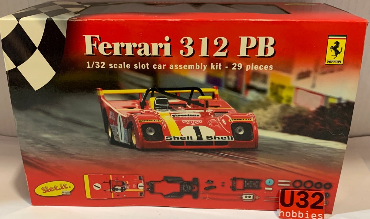 Auction 38 of 42 1/32 Slot.it Ferrari 312 PB 1972 Ref SIKF01 Slot