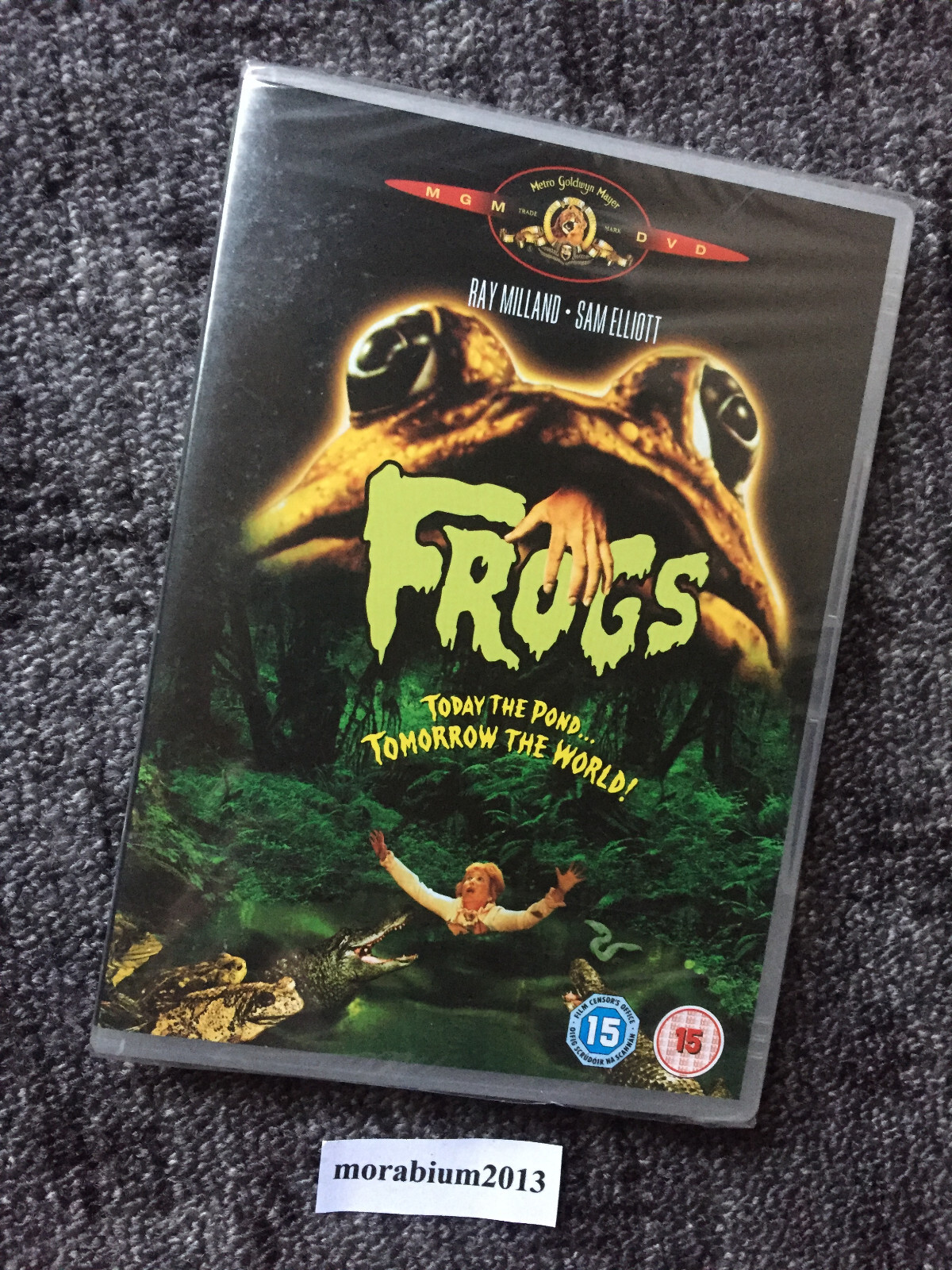 FROGS - UK DVD Region 2 - Ray Milland, Sam Elliott