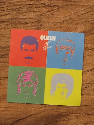 QUEEN STICKER 1.8''x1.8'' Freddie Mercury Laptop Sticker Chromebook Rock Music