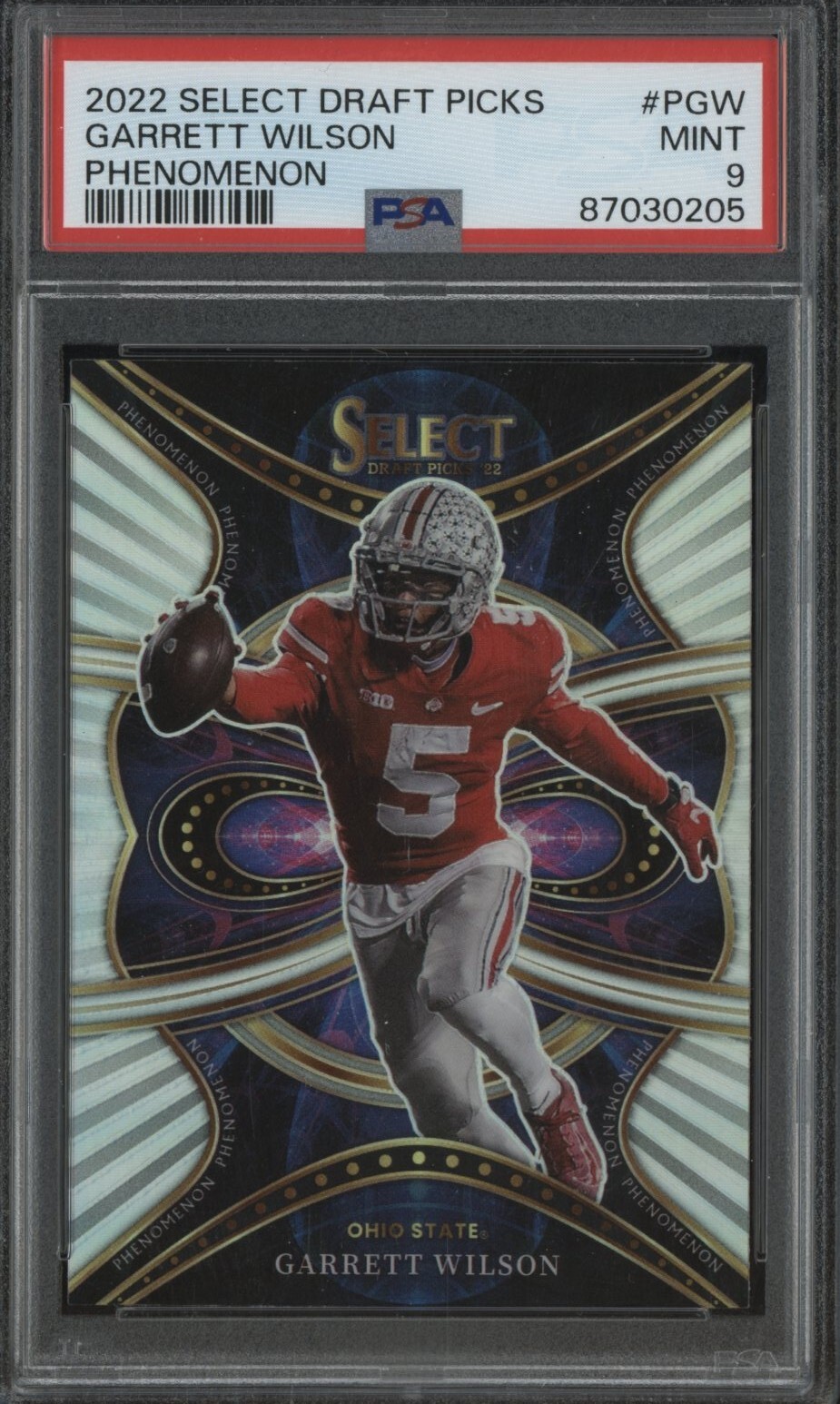 Garrett Wilson Panini Select Draft Picks Phenomenon #PGW Base
