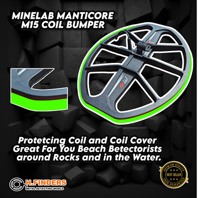 Minelab Manticore M15 Coil Bumper neongrün