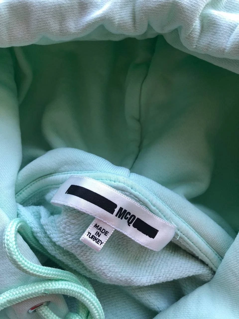 ALEXANDER MCQUEEN Felpa con cappuccio Alexander McQ Mcqueen Santa Rosa Racer taglia uomo S taglia donna L