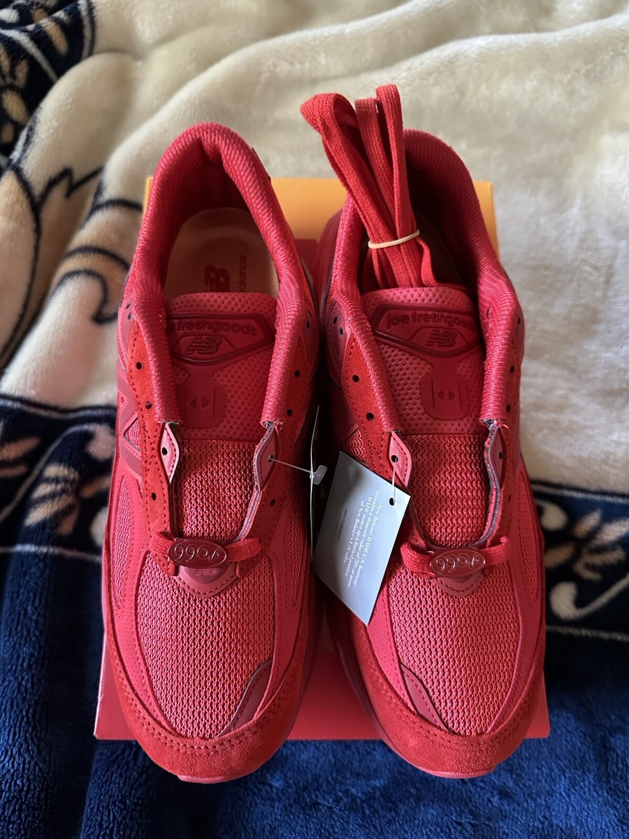 Size 9.5 - New Balance Joe Freshgoods x 990v6 Red (Read