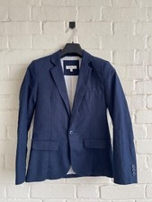 John Rocha by Debenhams boys jacket blazer blue 12 years linen & cotton smart