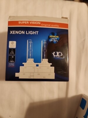 Box of 2 Xenon Super Vision Extra Blue PK32d-5  66340CBI Auto Lamp Bulbs New