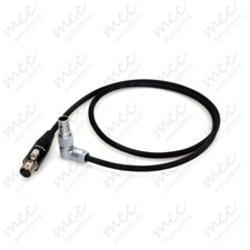 adjustable 0B 2pin to ta4f 4pin female Cable for tvlogic 055/056/058 power cable