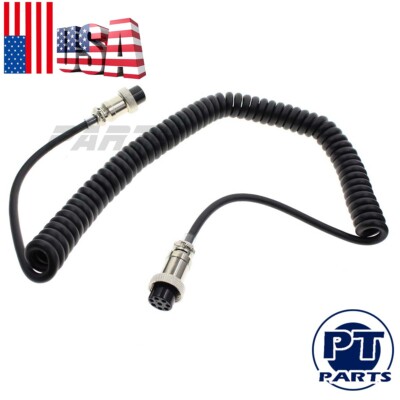 8 pin mic microphone extension cable cord Kenwood radio MC-90 MC-60A MC-43 MC-47