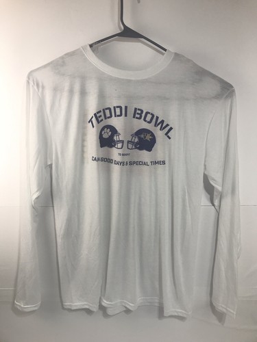 New Gildan Performance Unisex Large White Teddi Bowl Clemson VS Arizona State