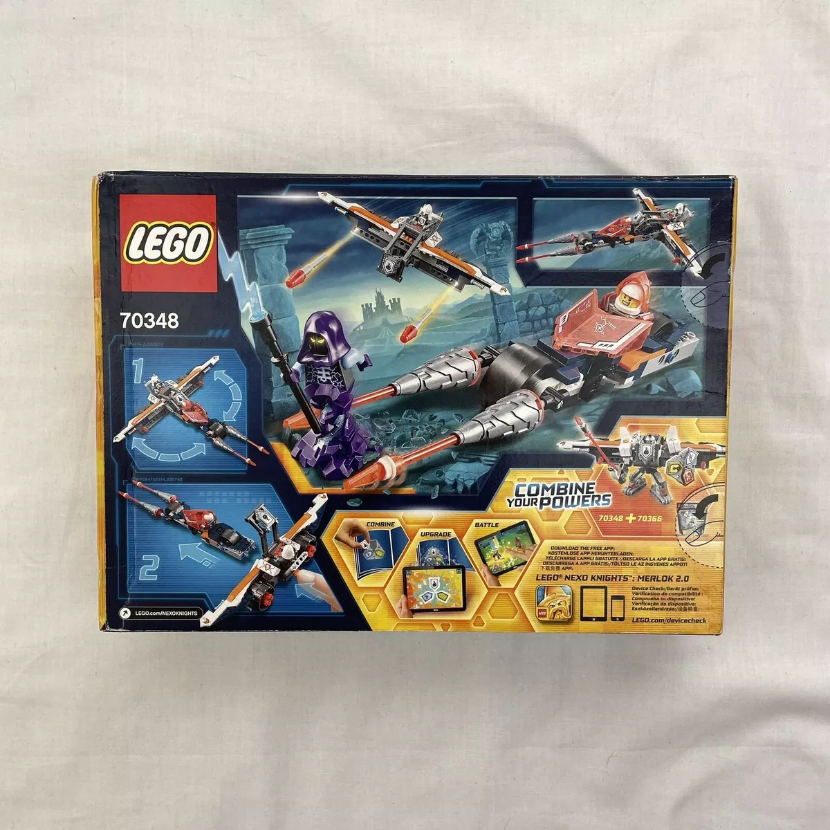 Lego nexo cheap knights 70348
