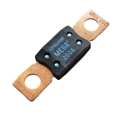 10pcs New ORIGINAL Littelfuse MEGA 0298200 298 series 200A 32V TIME DELAY Fuse