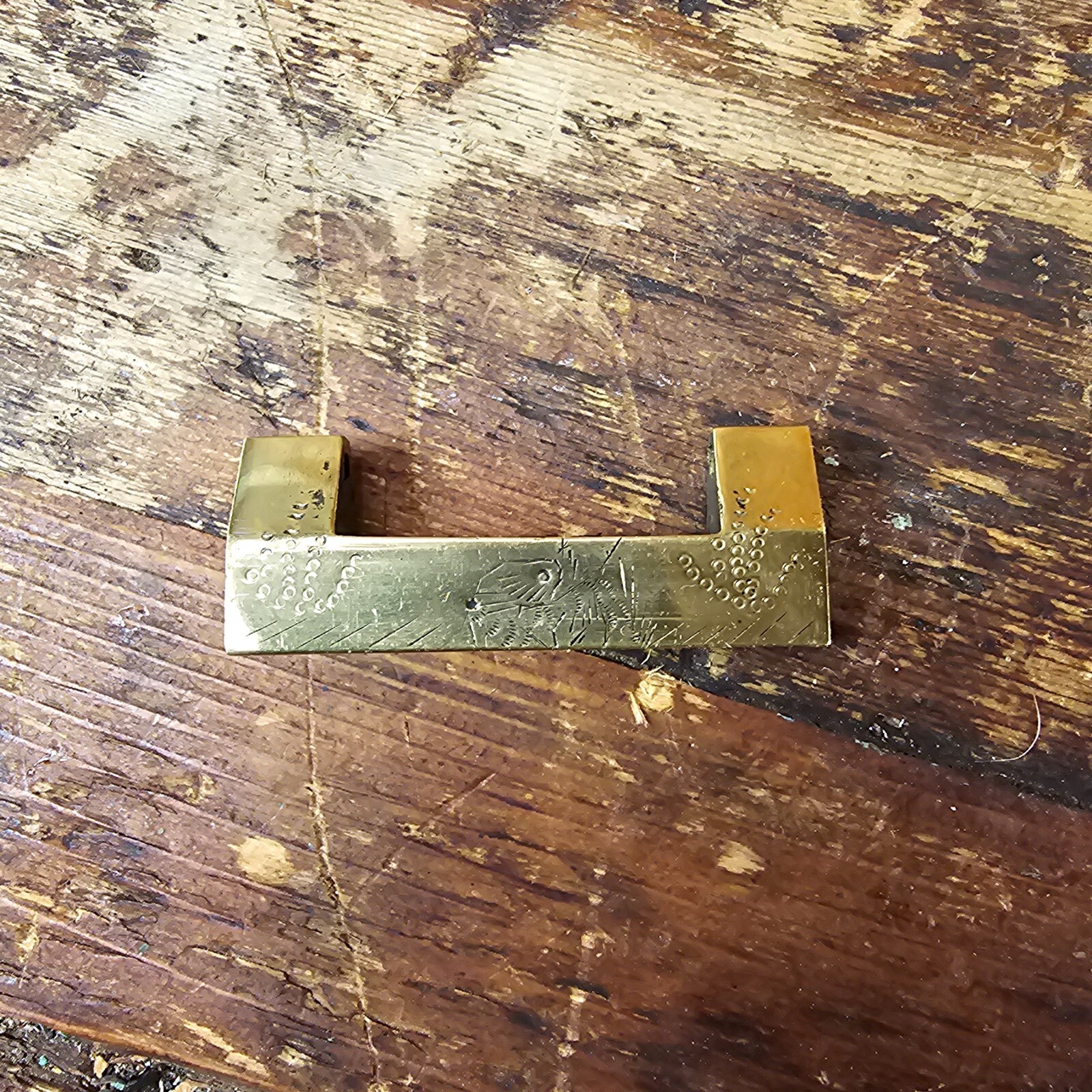 Vintage Wicker & Brass Chinoiserie Chest Trunk From Hong Kong 20"L x 20"W x 21"H