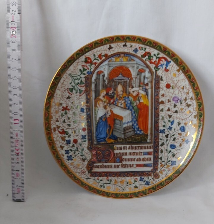 La Purificazione Vintage Wandteller Nr.3087ADesegni dalla Biblioteca