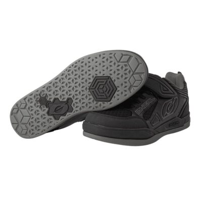 ONEAL Sender Flat MTB Schuhe schwarz grau Mountainbike Fahrrad Downhill