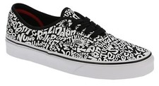Image of VANS AUTHENTIC A Tribe Called Quest (ATCQ) TRACKLIST TRUE WHITE MEN SIZE 8