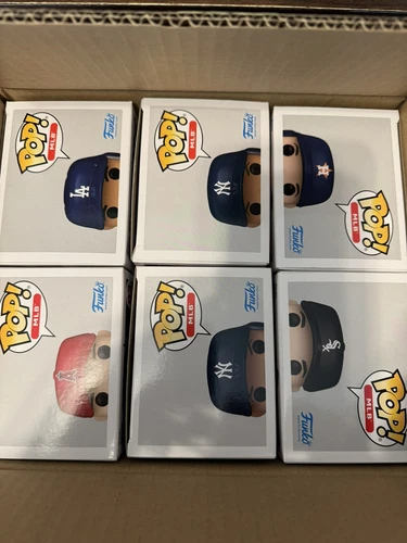 Funko Pop! MLB: Wave 11  Set Of 6 Trout Judge Betts Tucker Cease SEALED Case