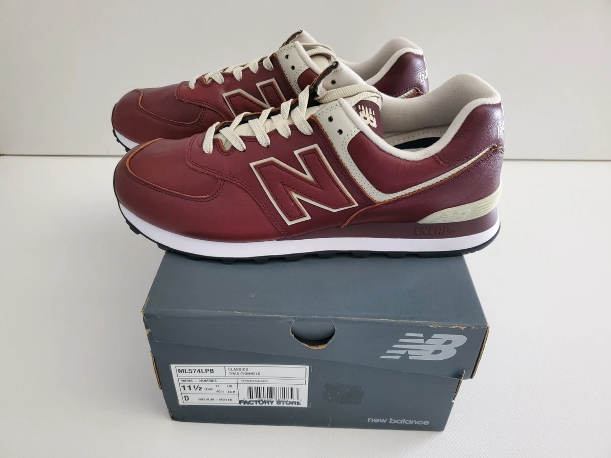 novato primer ministro salir New Balance ML574LPB Medium D Mens Shoes US 11.5 UK 11 Brown Leather | eBay