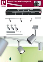 Paulmann Urail Spot Cover Basis 3Er Set GU10 230V Chrom Matt Ohne Leuchtmittel