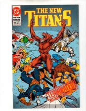 DC Comics The New Titans Volume 1 Book #63 VF+