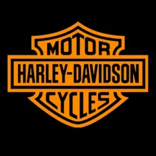 YOU GET 2 Universal 5" Decals for Harley Davidson Motorcycles, Car Truck Windows
