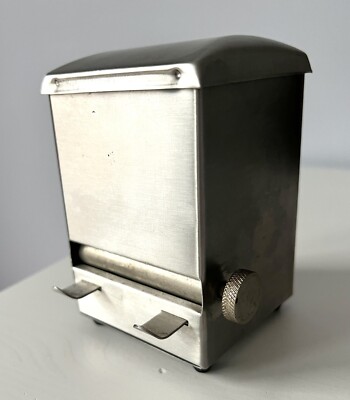 Toothpick Dispenser Diner Style Stainless Steel Sanitary Metal