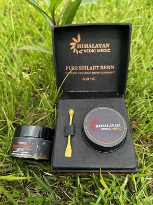 100% Pure Organic Himalayan Shilajit Resin , 85+ Trace Minerals , Fulvic Acid
